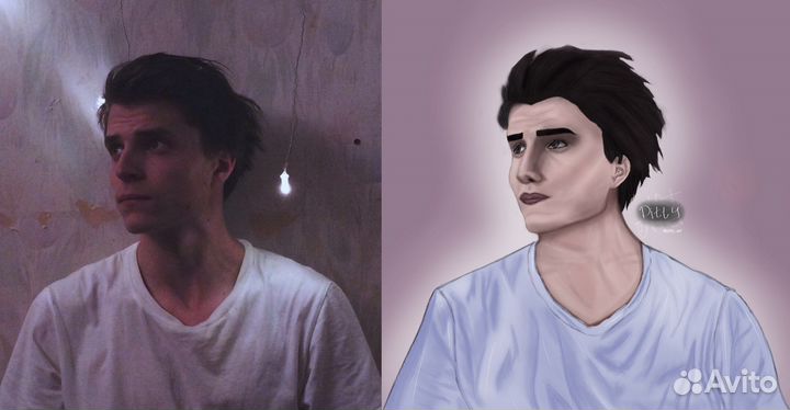 Арты аватарки стикеры на заказ