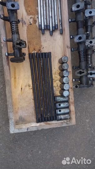 Ось коромысел штанги толкатели змз 402 умз 4216