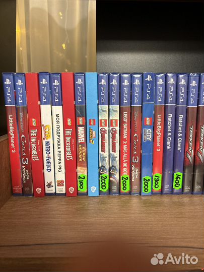 Игры для приставок ps4