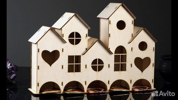 Чайный домик для декупажа