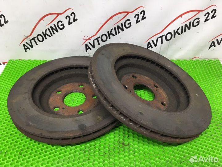 Диск тормозной (пара) передний Toyota Harrier