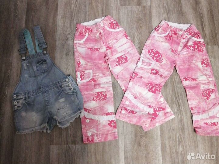 Вещи для девочки пакетами