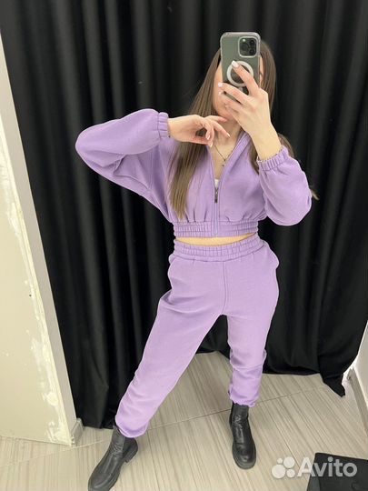 Спортивный костюм женский новый на флисе