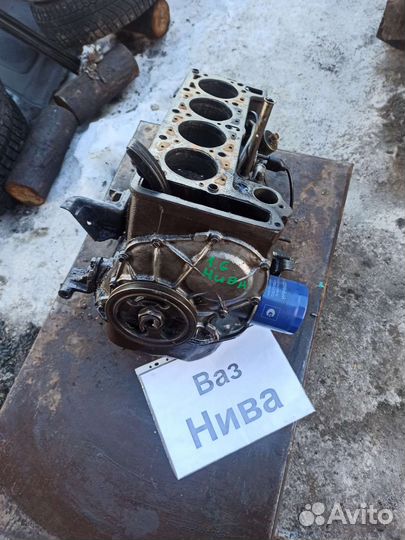 Блок двигателя Ваз Нива 2106