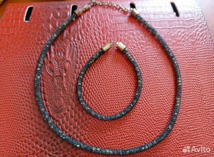 Чокер и браслет