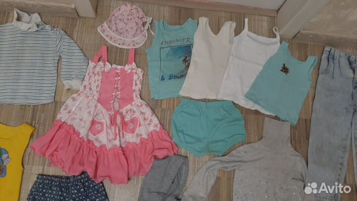 Одежда пакетом для девочки 98,104,110