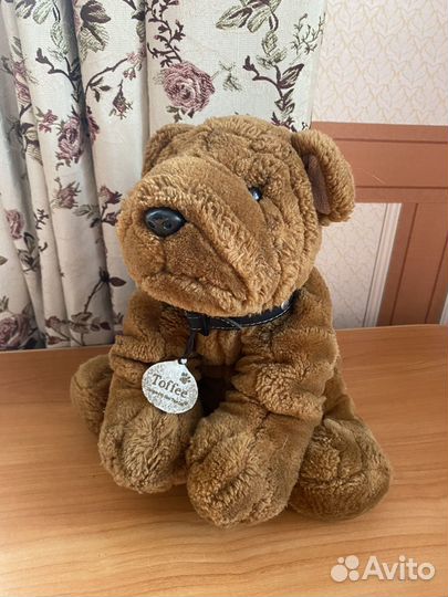 Мягкая игрушка собачка Индонезия. Toffee