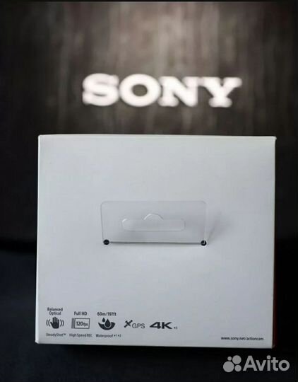 Коробка от экшен камеры sony Fdr-x3000 4 k