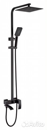 Душевая система Grocenberg GB7007-1 Черный матовый