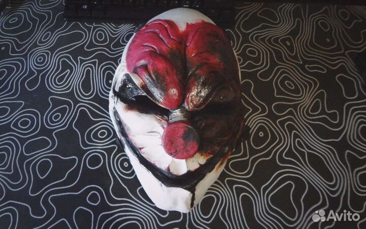 Маска из игры PAY DAY 2 Hocston