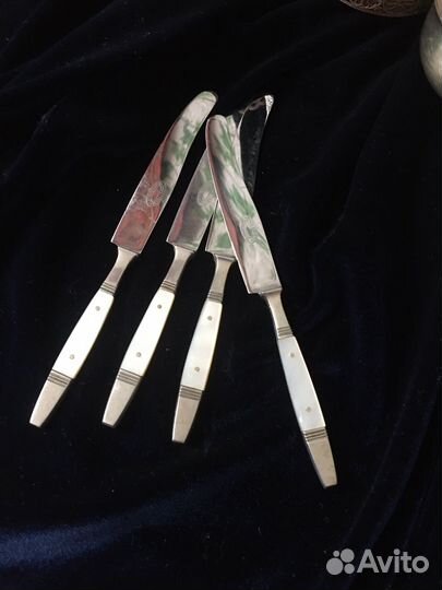 Мельхиоровые столовые приборы СССР