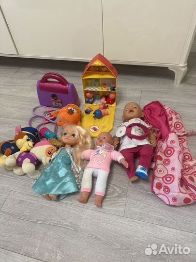 Пупс кукла свинка пепа доктор плюшева