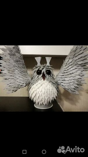 Сова из изолона