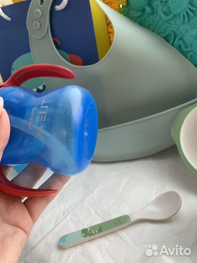 Поильник Philips avent munchkin happy baby пакетом