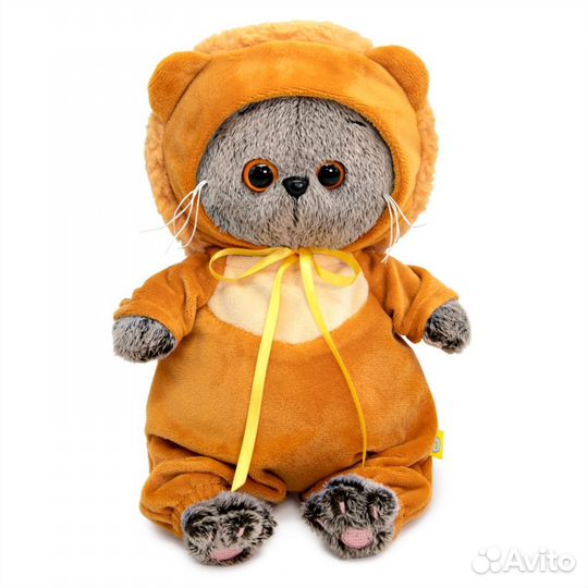 Кот Басик бэби в костюмчике Львёнок,новый,оригинал