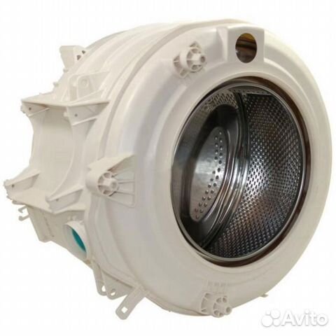 Бак в сборе с барабаном и шкивом 48 л Ariston