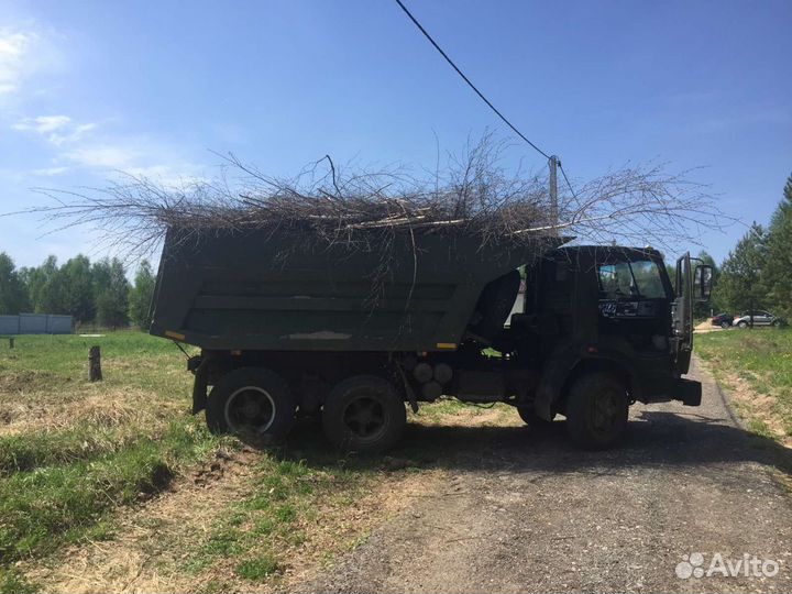 Вывоз мусора самосвал