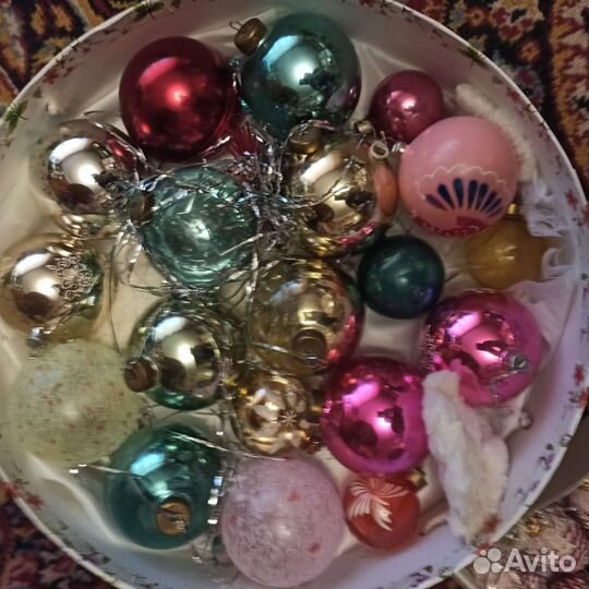 Елочные игрушки СССР