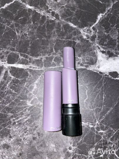 Помада mac galaxy grey liptensity