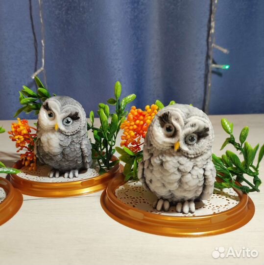 Мыло ручной работы. Сова