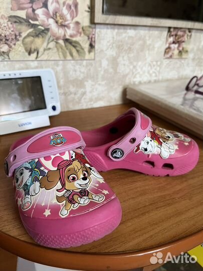 Crocs тапочки детские