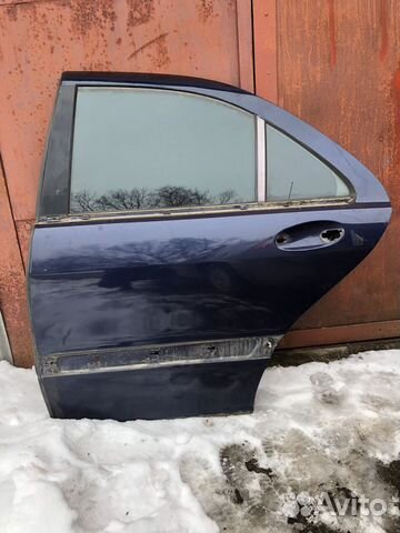 Дверь задняя левая Mercedes W220 1998-2005