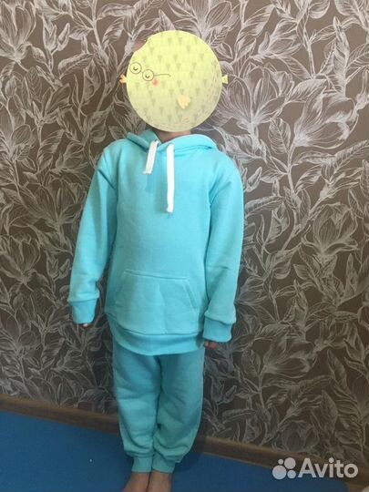 Костюм худи+штаны 116-122