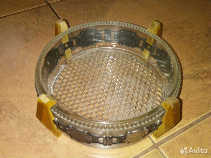 Индия ваза латунь стопки мельхиор салатник хрустал