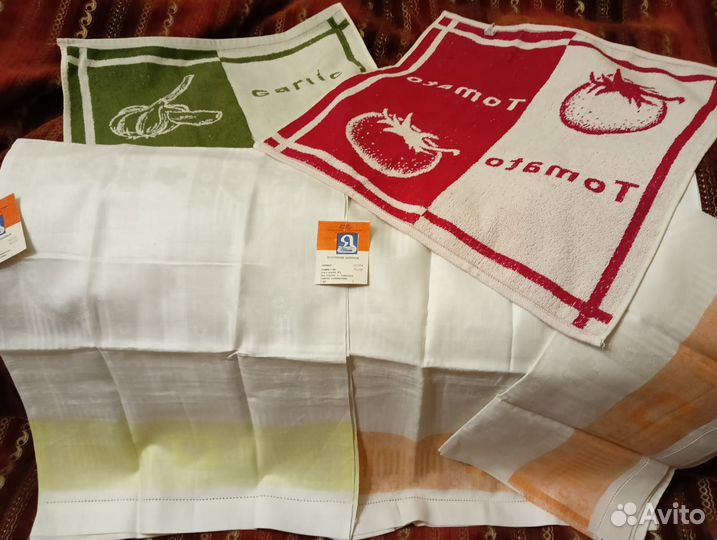 Льняные и махровые полотенца