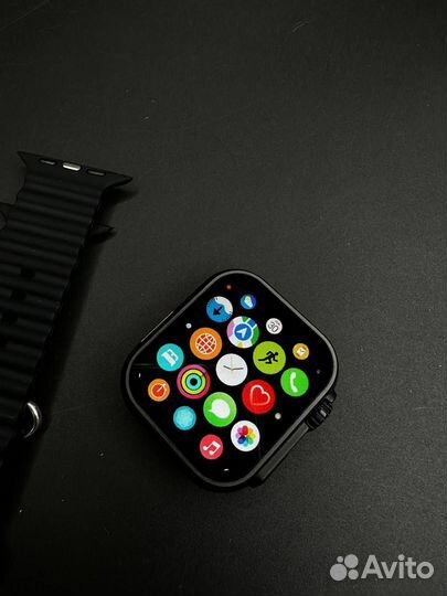 Apple watch ultra с яблоком