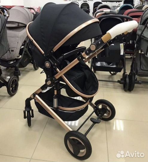 Коляска трансформер 530w 2 в 1 новая
