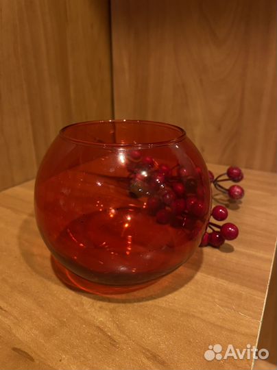 Ваза цветное стекло