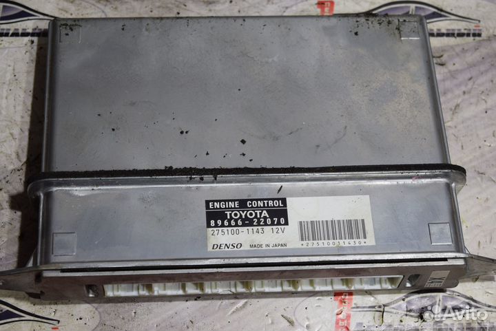 Блок управления двс c Toyota Mark X GRX120 4GR-FSE