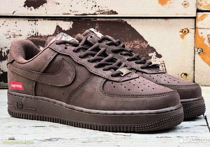 Кроссовки Nike Air Force x Supreme (Арт.11336)