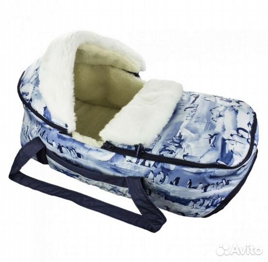 Люлька-переноска LEO умка с мехом