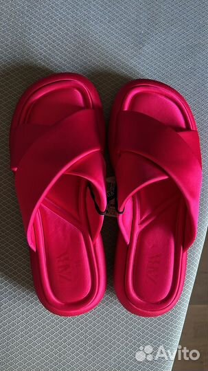 Шлепанцы zara 39