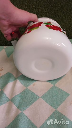 Чайник эмалированный