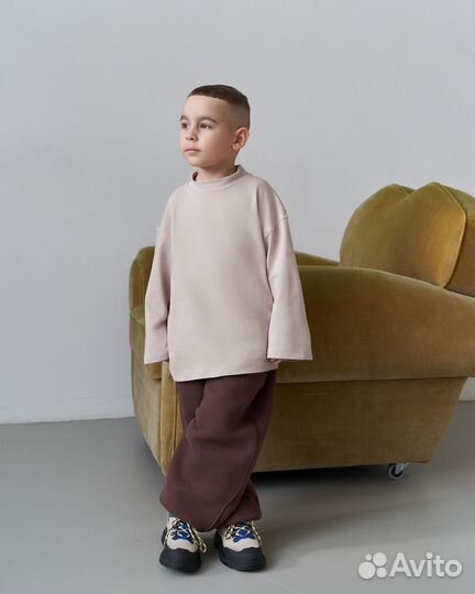 Джоггеры новые с начесом Based от 92 до 134 см