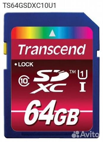 Карта памяти Transcend Ultimate 600X sdxc C10 64GB