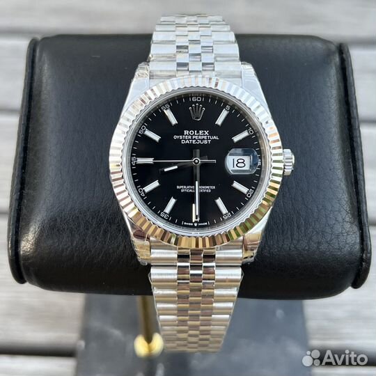 Часы Rolex Datejust 41mm Black Dial