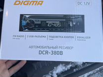 Магнитола Digma DCR-380 новая с чеком
