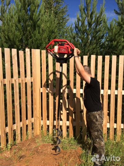 Ворота с калиткой распашные