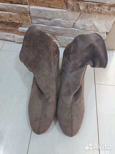 Ботильоны текстиль