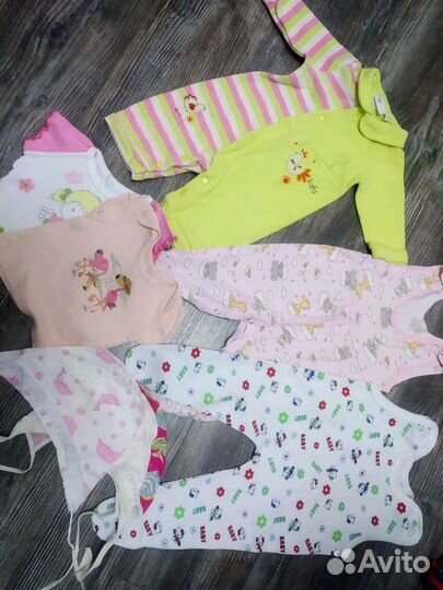 Пакет вещей для девочки 62