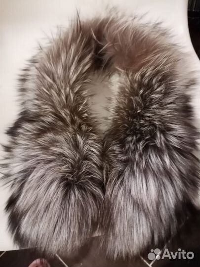 Опушка на Воротник, капюшон, натуральный мех
