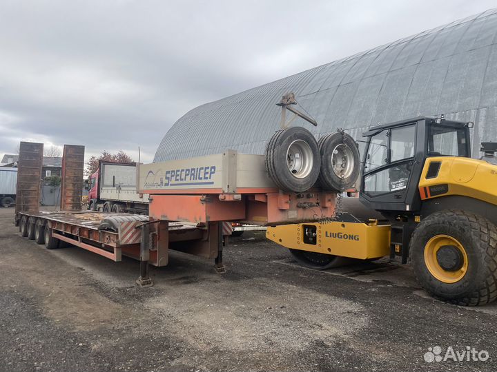 Полуприцеп трал (тяжеловоз) СпецПрицеп 9942L4, 2014