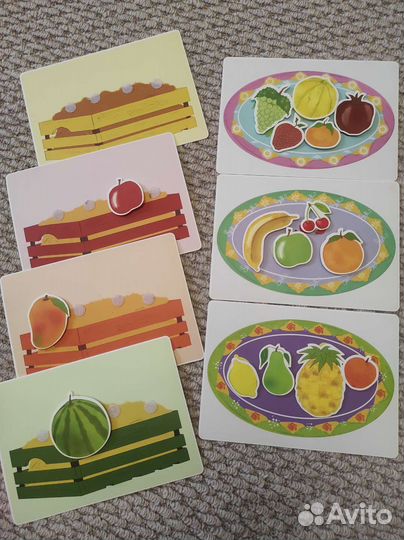 Пазл-липучка Pic'n Mix Веселые фрукты