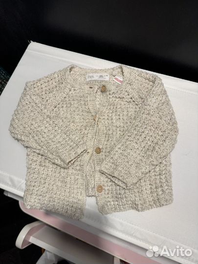 Кардиган для девочки zara 74