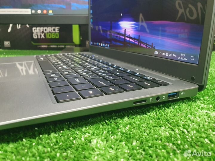 Новый ноутбук n3350 12gb DDR4