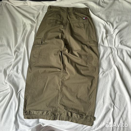 Широкие карго брюки tommy hilfiger y2k